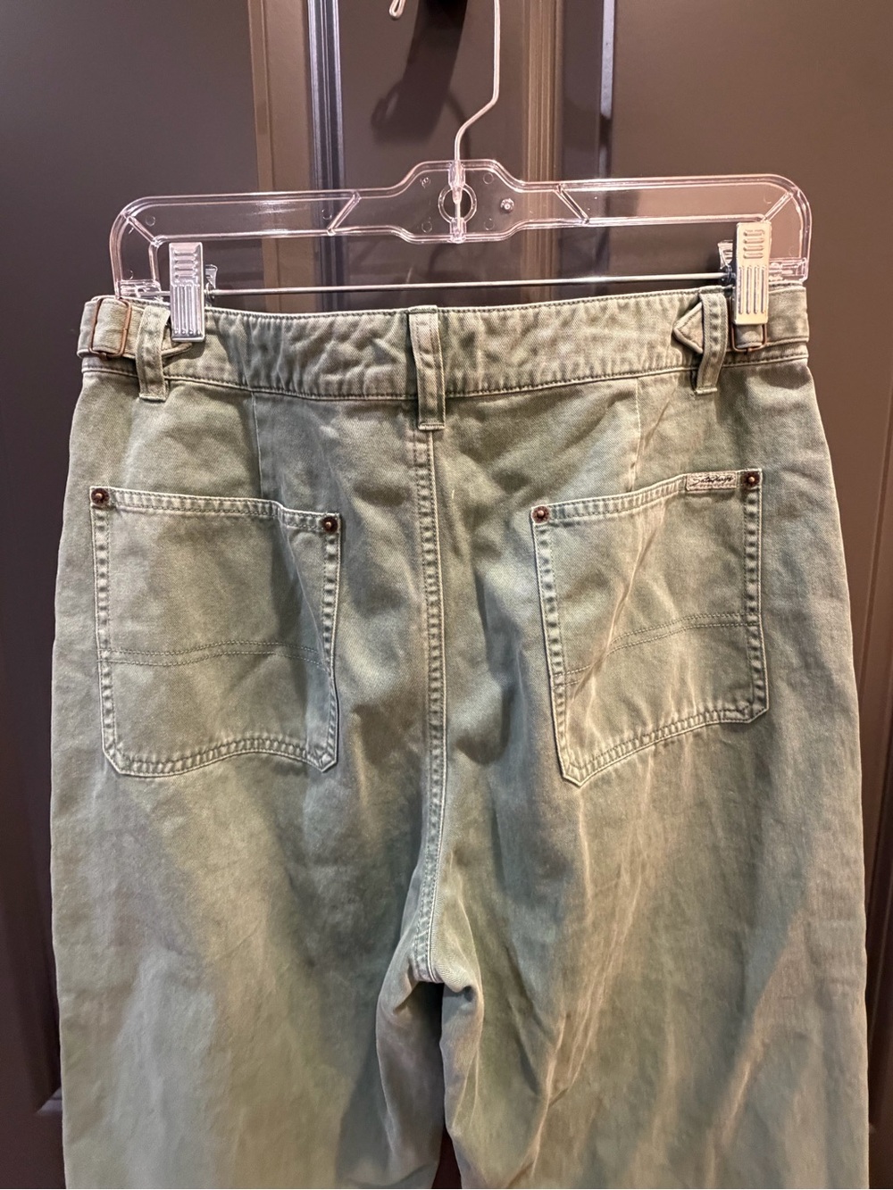 orSlow x Saturdays NYC Fatigue Pants Women’s Size 6 Green Made in Japan - Picture 5 of 10